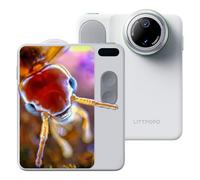 Littpopo MicroCam X1 4K Digital Camera with 400X Microscope, True 4K footage, Autofocus, 3.5" LCD Touchscreen | Portable Point and Shoot Cameras for Photography | Ideal Gifts for Women, Kids | 64GB