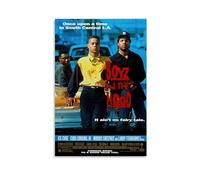 LITTPU Boyz in The Hood Poster South Central LA Wall Art Movie Print Urban Culture Decor Classic Film Artwork Hip Hop Aesthetic Retro Style Home Decoration Gift 08x12inch Unframed