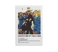LITTPU Catch Me If You Can Poster Art Vintage Movie Wall Art Print Retro Film Decor Leonardo DiCaprio Classic Cinema Artwork for Home Unique Gift Gift 24x36inch Unframed