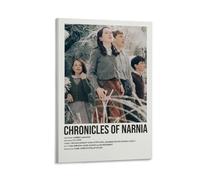 LITTPU Chronicles of Narnia Poster Fantasy Wall Art Print Movie Decor for Home Kids Room Snowy Landscape Artwork CS Lewis Inspired Magical Adventure Decor Gift 20x30inch Framed