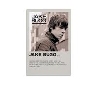LITTPU Jake Bugg Poster Print Music Art Decor Lightning Bolt Two Fingers Taste It Seen It All Simple As This Country Song Wall Art for Home Bedroom Living Room Gift 12x18inch Unframed