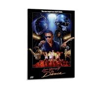 LITTPU Lose Yourself to Dance Poster Daft Punk Art Print Music Wall Decor Retro Concert Artwork Home Decoration Gift for Music Lovers Vintage Style Poster Wall Art Gift 16x24inch Framed