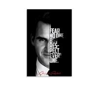 LITTPU Roger Federer Swiss Professional Tennis Player Greatest Tennis Player of All Time Posters Art Print Poster Gift 20x30inch Unframed