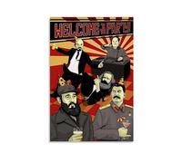 LITTPU Welcome to The Party Poster Vintage Political Art Print Retro Wall Decor Lenin Stalin Mao Marx Unique Home Kitchen Decor Gift for History Lovers Gift 20x30inch Unframed