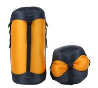 Litume Compression Stuff Sack 6L, 8.5L, 10L, 13L, 16L, Water Resistant Lightweight Compact with Ripstop Fabric Sleeping Bag Sack with Drawstring Backpacking, Traveling(orange)