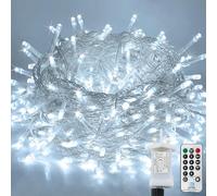LITYBY Outdoor Fairy Lights, 50M 500 LED String Lights Mains Powered