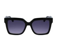 Liu Jo Woman LJ771S 001 Sunglasses Acetate Black Grey Squared Normal Shaded