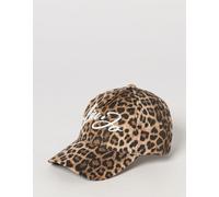 LIU JO Animal Print Canvas Baseball Cap with Embroidered Logo - Size: OS - female