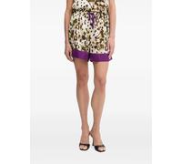 LIU JO animal-print drawstring shorts - Neutrals S
