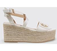 LIU JO Bali Faux Leather Espadrilles - Size: 40 - female