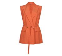 LIU JO belted waistcoat - Orange 38-40-42-44-46