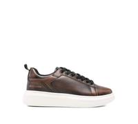 Liu Jo Big 05 Men's Leather Trainers, brown, 9 UK
