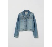 LIU JO Boy's Denim Shirt Jacket with Embroidery and Patch Pockets - Size: M - female