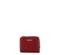 LIU JO Caliwen Short Zip Wallet, Red Wine-91726, Taglia Unica, Minimalist