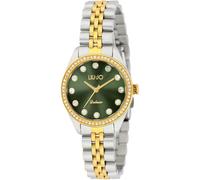 Liu Jo Casual Deluxe Ladies Two Tone Steel Jubilee Mesh Watch TLJ2426, silver, Modern
