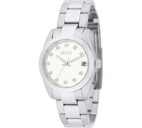 Liu Jo Casual Juniper TLJ2392 Ladies Steel Crystal Dial Watch, silver, Modern