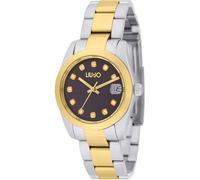 Liu Jo Casual Juniper TLJ2395 Women's Two Tone Steel Crystal Dial Watch, multi-coloured, Modern