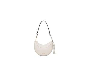 Liu Jo Cirry Shoulder Bag M Cream, Polyester, 24 x 18 x 7 cm, Adjustable Shoulder Strap, Zip Closure, Casual Style