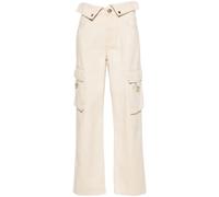 LIU JO cotton cargo pants - Neutrals 32