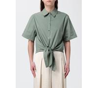 LIU JO Cropped Cotton Shirt - Size: 46 - female