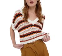Liu Jo Desert Stripes Womens Short Sleeve Jumper L