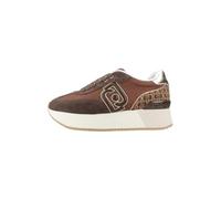 Liu Jo Dreamy 02 Bf4037px525 Women's Leather Sneakers Brown, brown, 5 UK