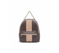 Liu Jo Ematite M AA6111 E1118 Women's Backpack, Dark Brown, Imitation Leather, 24 x 31 x 15 cm, with External and Internal Pocket, Adjustable Shoulder Straps