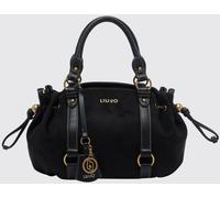 LIU JO Gerona Handbag in Suede-Effect Synthetic Leather with Charm