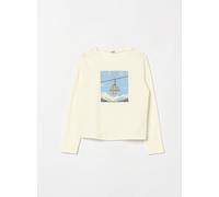 LIU JO Girl's Long-Sleeved Cotton T-Shirt with Graphic Print - Size: XXS - female