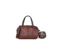 Liu Jo handbag cross body bag Ferielle Bowling Bag Deep Brown dark brown | 26 x 16 x 12 cm, removable shoulder strap, coin purse included, zip closure, casual style for women