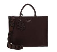 Liu Jo handbag cross body bag Ridhi ECS Tote Bag T. Moro Met. dark brown