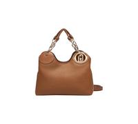 Liu Jo handbag shoulder bag Faiza ECS Satchel Bag Suede brown