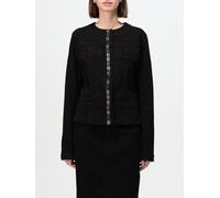 LIU JO Jacket Woman color Black - Size: 42 - female