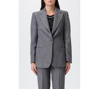 LIU JO Jacket Woman color Grey - Size: 48 - female