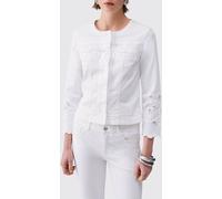 LIU JO Jacket Woman color White - Size: 44 - female