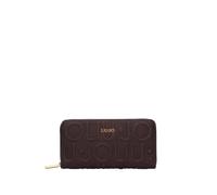 Liu Jo JEANS AF6170 E1139 XL Zip Around Wallet Deep Brown