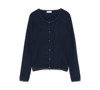 LIU JO jewel-buttons cardigan - Blue XS-S-XL
