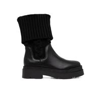 LIU JO knitted-panel boots - Black 37-38-39