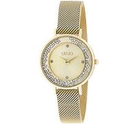 Liu Jo Ladies Mini Dancing Slim Watch in Gold with Stainless Steel Strap Case Diameter 29 mm TLJ1691