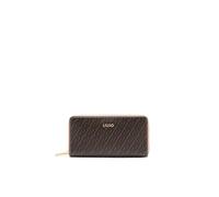 Liu Jo Purse Caliwen Zip Around Wallet Testa Moro/dk. Cipria Brown