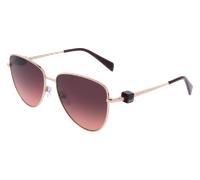 Liu Jo LJ161S 770 Woman Sunglasses Metal Gold Pilot Normal