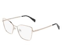 Liu Jo LJ2176 712 Woman Optical frames Metal Gold Squared Normal