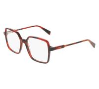 Liu Jo LJ2829 640 Woman Optical frames Acetate Red Squared Normal