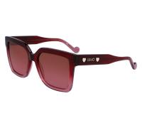 Liu Jo LJ771S 606 Woman Sunglasses Acetate Bordeaux Red Squared Normal Shaded
