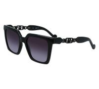 Liu Jo LJ779S 001 Woman Sunglasses Injected Black Squared Normal Shaded