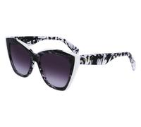 Liu Jo LJ784S 006 Woman Sunglasses Acetate Black Butterfly Normal Shaded