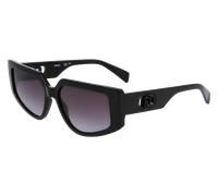 Liu Jo LJ801S 001 Woman Sunglasses Bio-inject Black Squared Normal