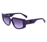 Liu Jo LJ801S 510 Woman Sunglasses Bio-inject Violet Viola Squared Normal