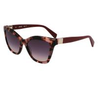Liu Jo LJ804S 658 Woman Sunglasses Acetate Pink Squared Normal