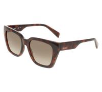 Liu Jo LJ808S 240 Woman Sunglasses Bio-injected Brown Squared Normal